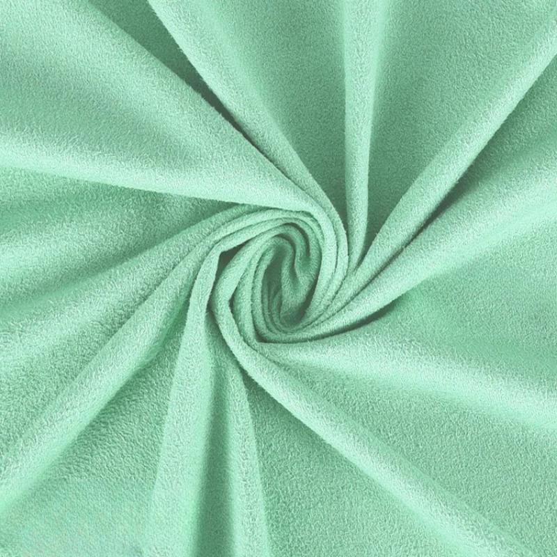 100x150 см замшевая ткань тонкая с четырех сторон высокая эластичность с одной стороны начес ткань для одежды пошив одежды по метрам материал своими руками