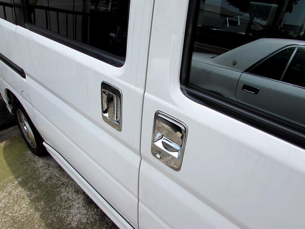 BRIGHTZ Chrome Door Handle Cover and Knob Plate Set for Vamos Hobio HM3 HM4 HM M3 M4 3 4 Vamos Hobio 24860 [DHC-NOBU-194]