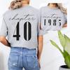 Classic 1985 Tshirts for Unisex Vintage 40th Birthday Year Tshirts for Unisex Unisex Cute 40th Milestone Best Friend 40 Bday Shirt