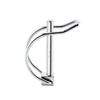 Stainless Steel 316 Quick Lock Release Trailer Towing Coupler Safety Pin Bicycle Stroller Cargo Boat Stage Leg Hitch Hook Clip