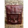 Small Cross Body Men's Rustic Genuine Leather Messenger Shoulder Bag Satchel