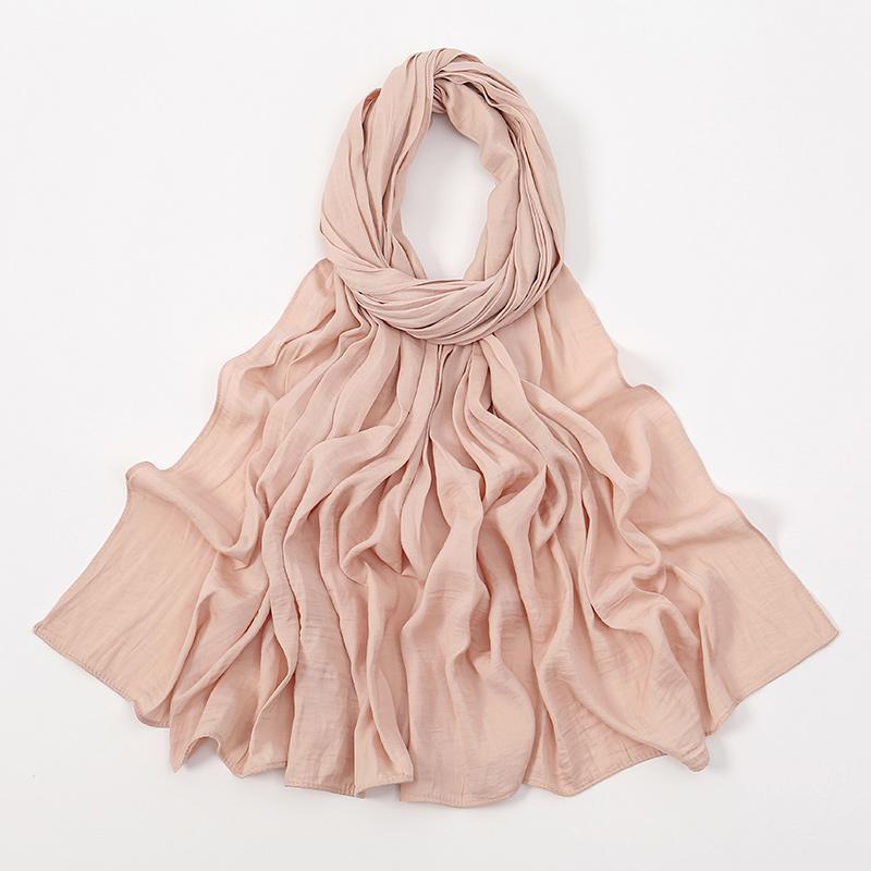 Premium Velvet Silk Hijab Scarf For Women Muslim Scarves Plain Shawls Solid Headscarf Wraps Islam Turban Headband Femme Ramadan