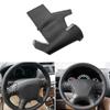 Черный перфорированный кожаный чехол на руль автомобиля, защитная накладка для Honda Accord 7th 2003-2007 Odyssey