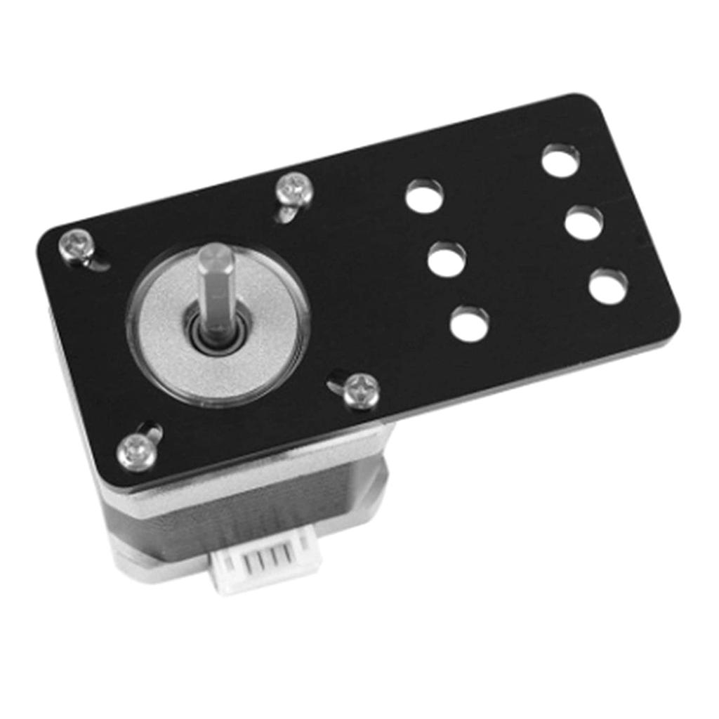 NEMA17 Stepper Motor Mount Plate 3D Printer Aluminum Alloy Stepper for NEMA 17 Stepper Motors/V-Shape Linear