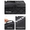 Leather Car Charging Cable Storage Box New Energy Charger Portable Bag For Volvo Rdesign V60 V40 S80L XC90 S60 S40 C30 XC60 V50