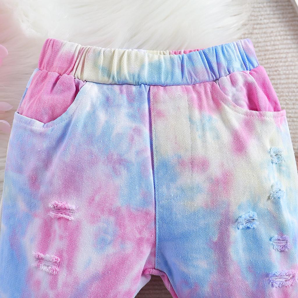 Детские джинсы. Осенние модные джинсы для девочек. Брюки-клеш.