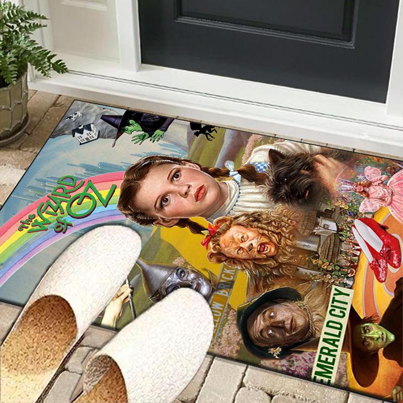 Wonderful Wizard Adventure Office Rug Chair Mat, Game Carpet, Suitable for Front Door, Bedroom, Living Room, Desk, Holiday Gift