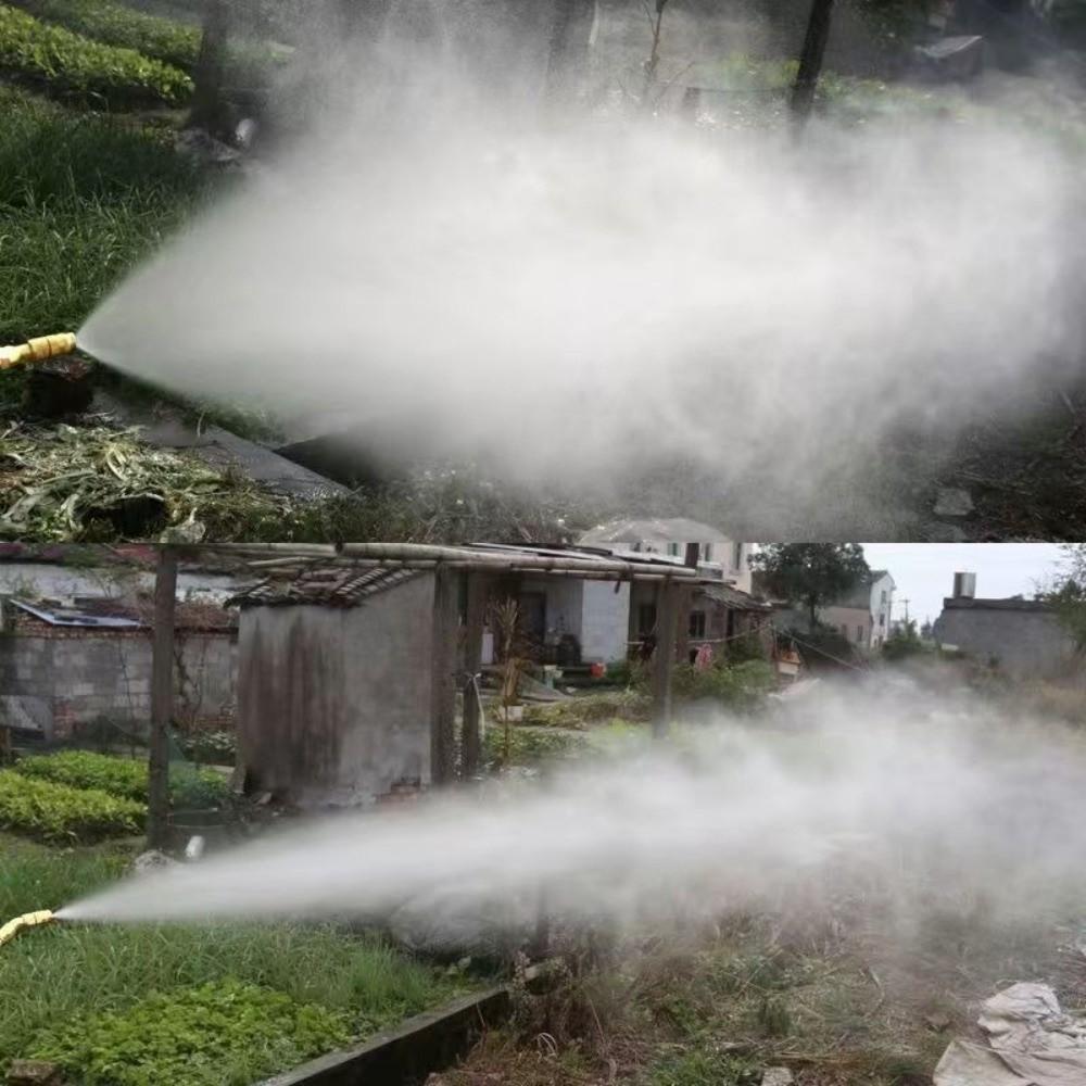 Long Range High Pressure Nozzle 45° Bend Irrigation Sprayer Adjustable Mist Nozzle Garden Tool