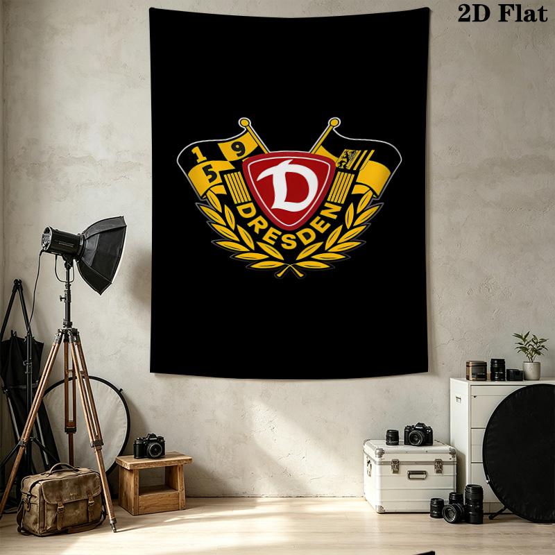 Sg Dynamo Dresden Wall Tapestry Aesthetic Wall Hanging Printed Fabric Blanket Decorative Tapestries For Bedroom Living Room Home Decor