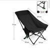 Foldable Adjustable Camping Beach Recliner Chair