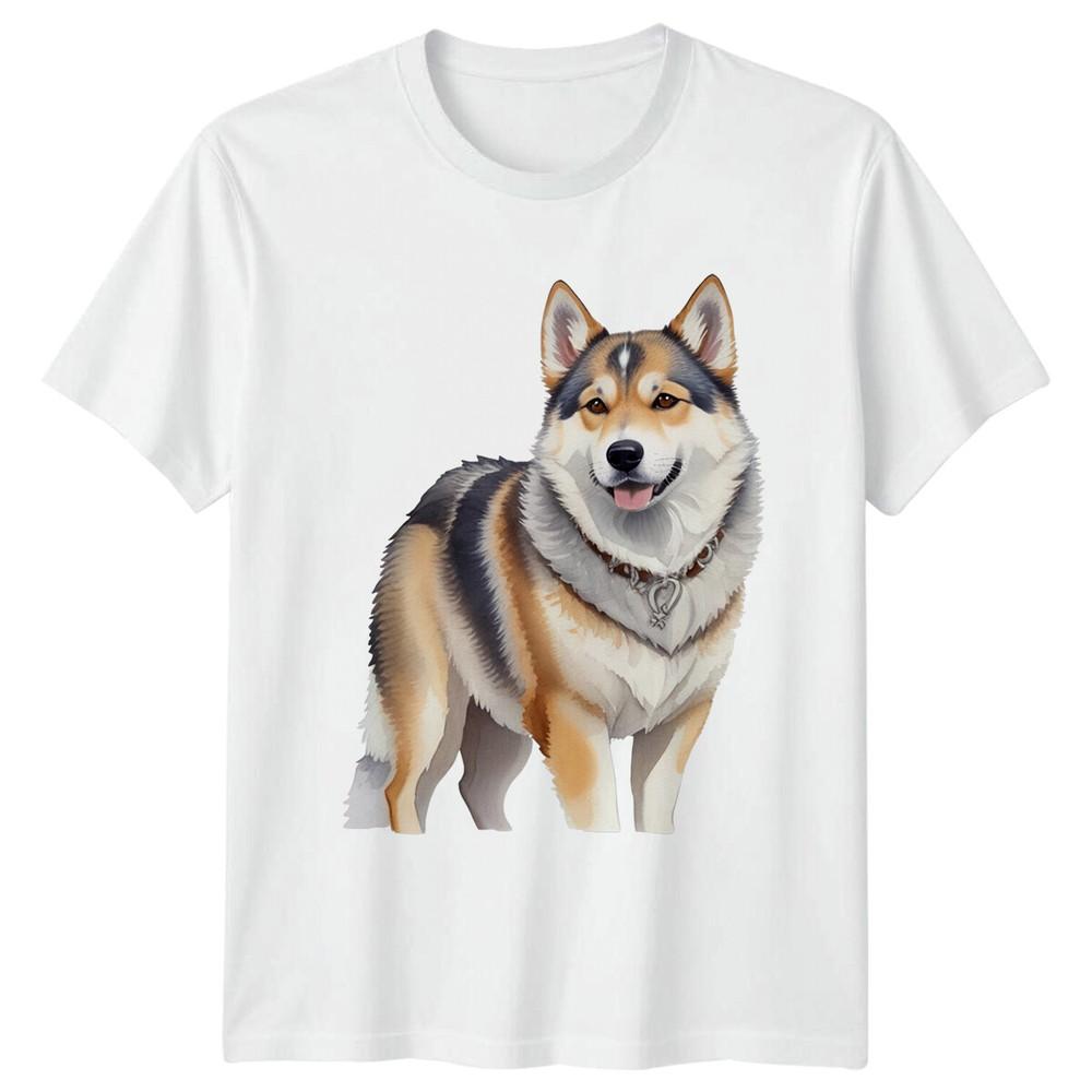 Dog Mixed Breed Watercolour Portrait Pet Lover TShirt