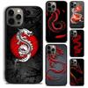 Чехол для телефона Красный Дракон Для iPhone 17 Air 16 15 14 Plus apple 16 11 12 13 Pro Max coque