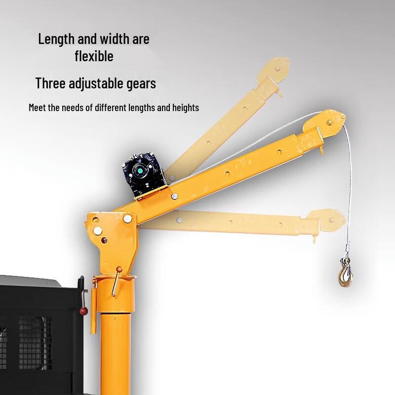 Erboli 1.5-Ton Vehicle Crane with Remote & Wire Control CN plug (adapter included)