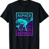 Alpaca Animal Vintage Retro Alpaca T-Shirt
