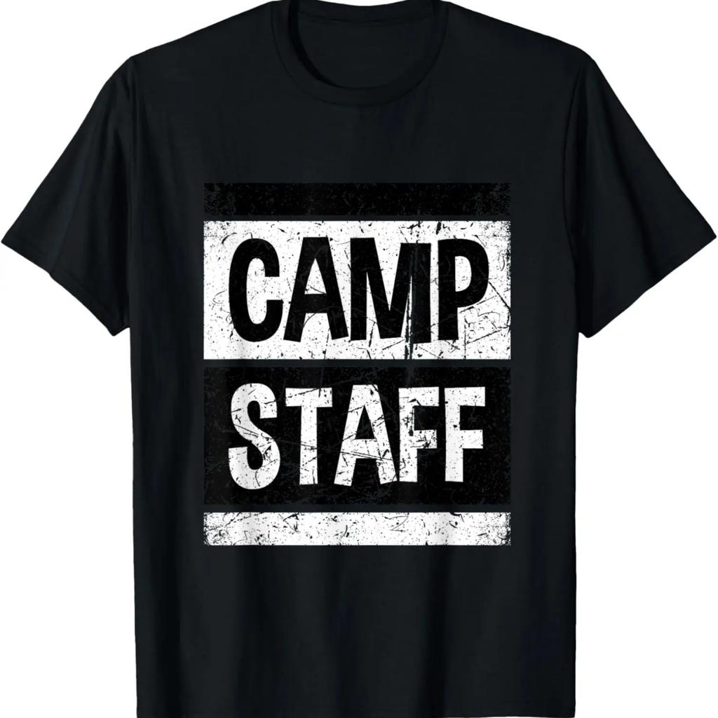 Retro Camp Staff Shirt Summer Camp For Camping Counselor T-Shirt