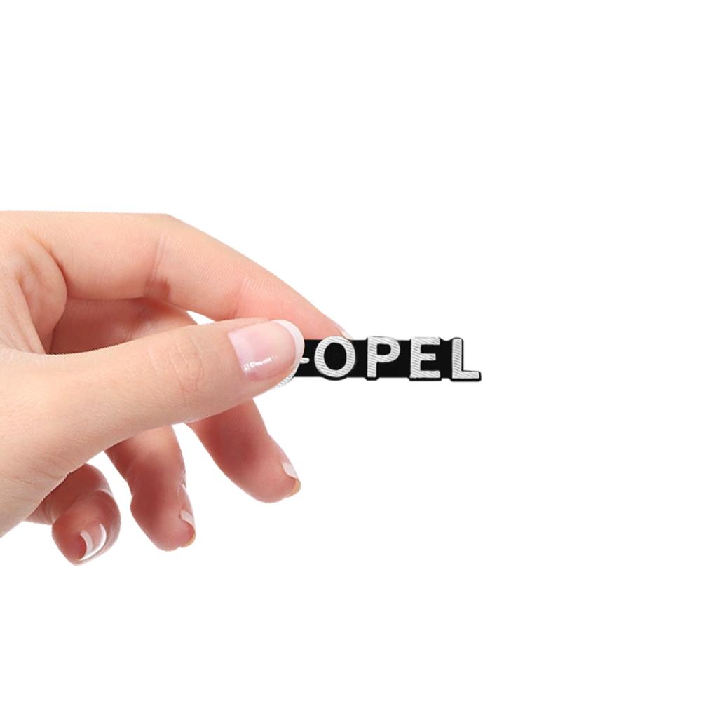 Aluminum Car Styling Interior Audio Speaker Badge Sticker Decor Accessories For Opel OPC Astra K Vivaro Corsa Zafira Insignia