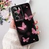 Для OPPO Realme C75 4G Чехол 2025 Новая Мода Бабочка Сердце Цветок Мягкий Прозрачный Силиконовый Чехол Для RealmeC75 C 75 Чехол