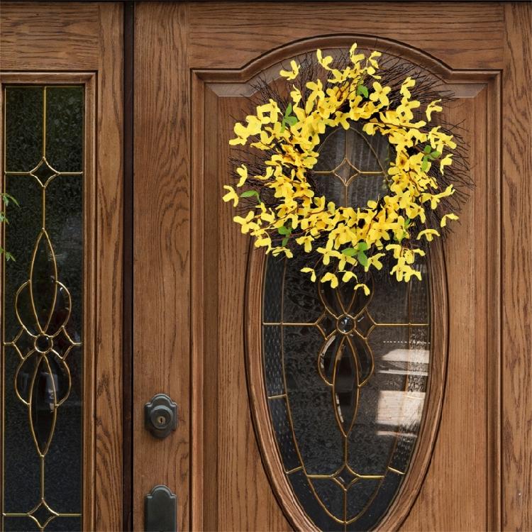 Summer Wreath for Front Door, Wall, Wedding, Indoor and Outdoor Decorations