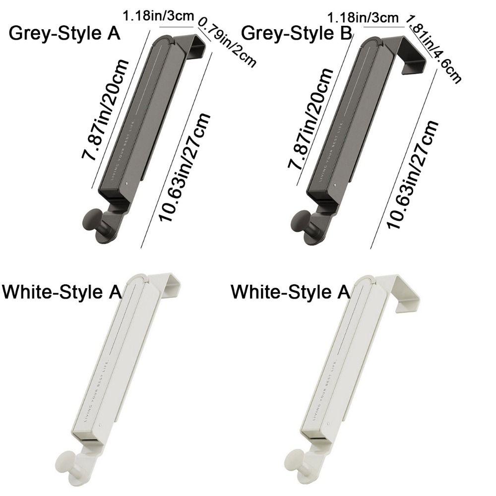 Heavy Duty Folding Clothes Drying Rack No Drilling Clothes Storage Hook Cabinet