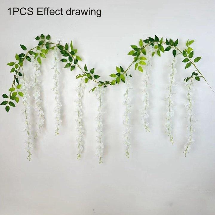 Specifications Artificial Wisteria Vines Hanging Flower Use