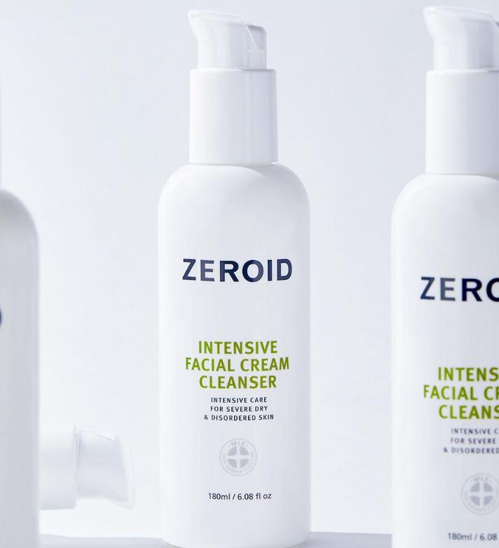 ZEROID Интенсивный крем-гель для умывания 180 мл – Увлажняющее средство для умывания для чувствительной кожи