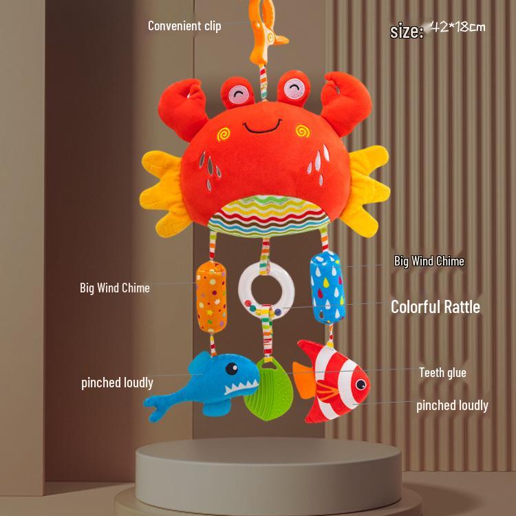 Подвесная погремушка-колокольчик для детской коляски и кроватки