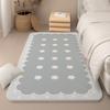 Imitation Cashmere Fresh Household Absorbent Anti-Slip Bedroom Bed Blanket Living Room Rug Fully Carpeted Home Decoration