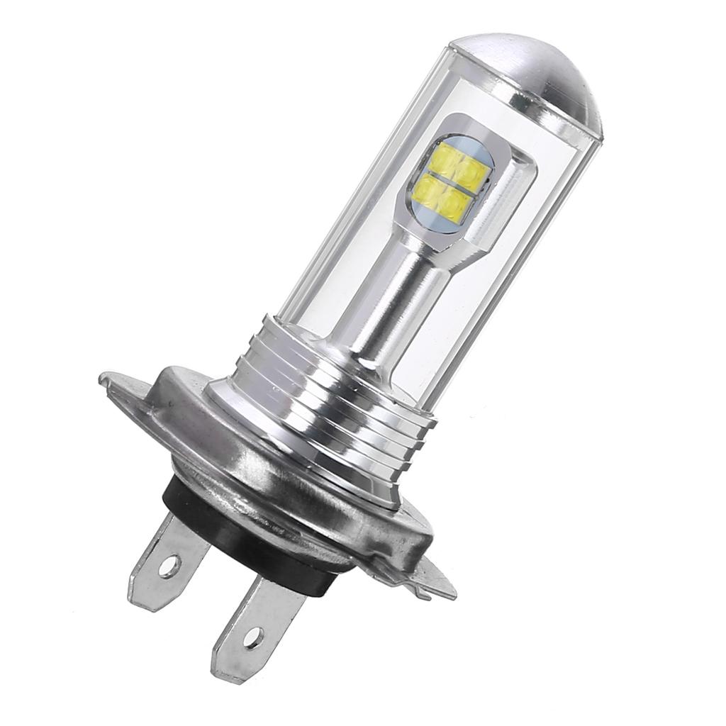 2x H7 80W 3000LM LED Car Headlight Fog DRL Driving Lamp Bulb 6000K White