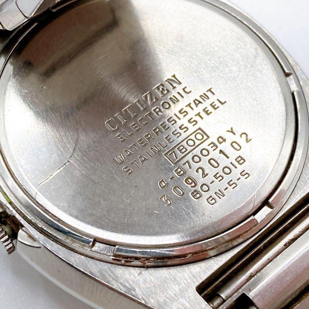 Б/У 372 Мужские часы CITIZEN COSMOTRON Винтажные Новая батарейка