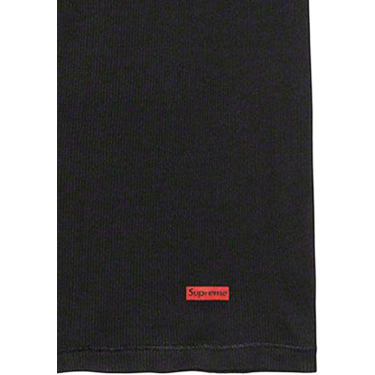 Supreme X Hanes Майки (3 шт.) 'Черный' Мужской SUP-SS23-246