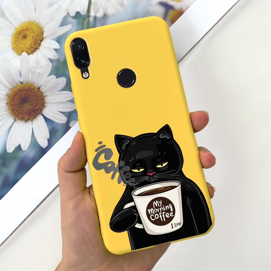 For Xiaomi Redmi Note 7 Case Note7 Pro Cute Cartoon Painted Phone Case For Xiaomi Redmi Note 7 Pro Redmi7 Back Cover Soft Bumper