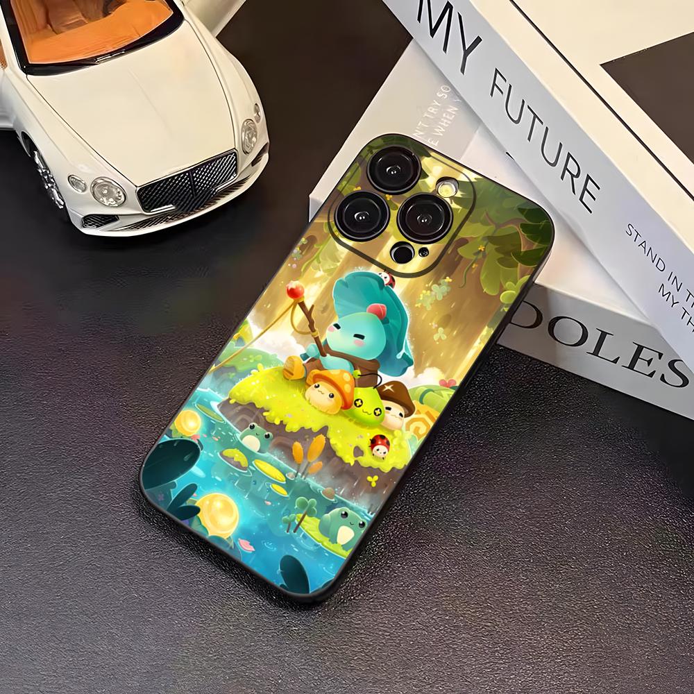 Чехол для телефона MapleStory для 16 Pro Max Iphone 17 Pro Max 14 15 Plus 12 13 11 Pro Xr X Xs SE Задняя крышка