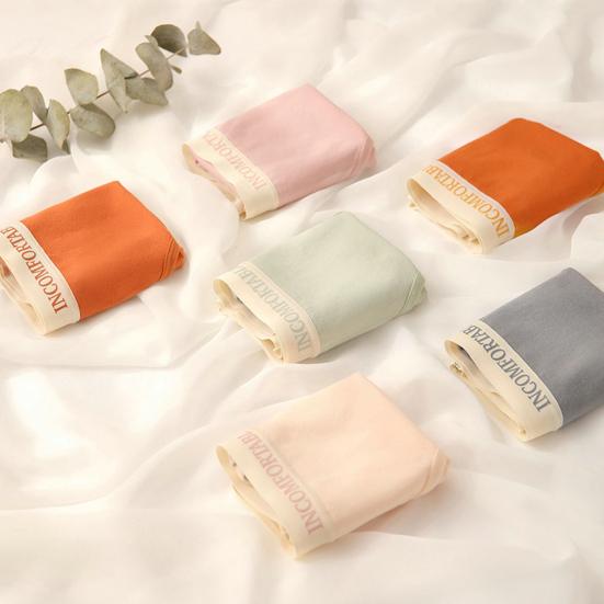 Fashion Female Briefs Elastic Waistband Seamless Protective