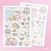 Korean Cute Bear Cartoon Stickers – Waterproof DIY Decoration Stickers