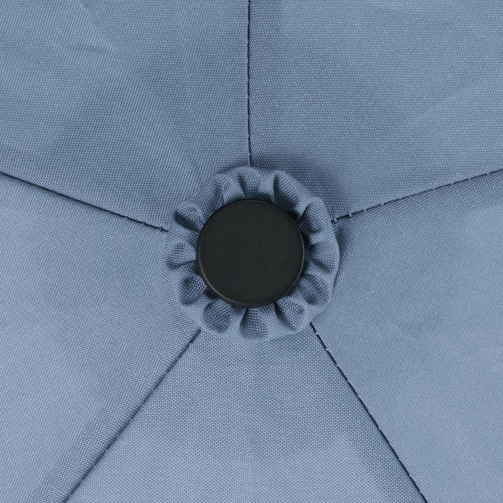 MUJI Легкий складной зонт Длина спицы 50 см Дымчатый (Унисекс, Взрослый, DEA03A5A) - Синий,