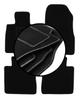 Комплект велюровых напольных ковриков для: Хэтчбек Nissan Note II (2012-)