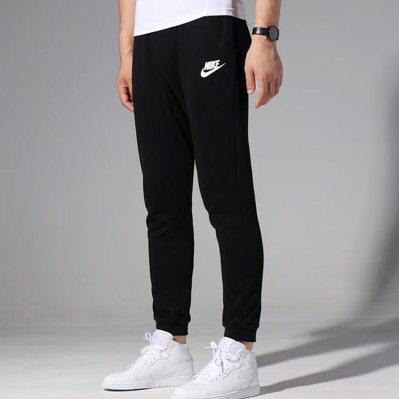 Новые вязаные спортивные штаны Nike мужские черные 861747-010