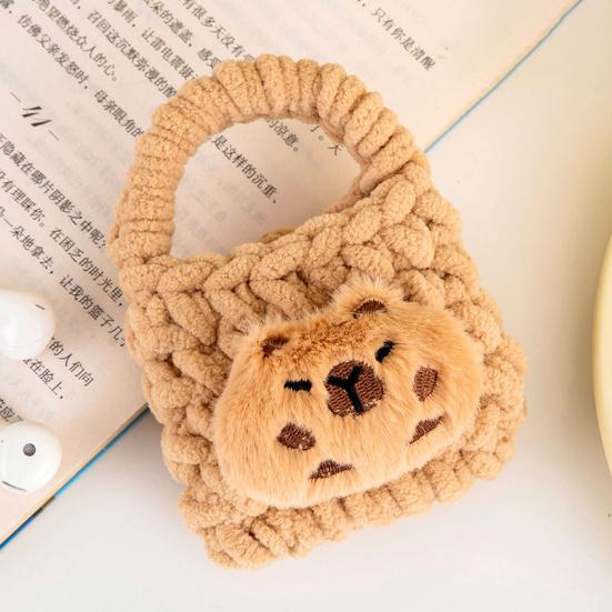 Крючком Животное Кошелек для монет Ручная Вязание Наушники Помада Ключи Сумка для хранения Женская Девичья Маленькая Сумка Кошелек День Рождения Праздник