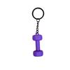 2025 Barbell Keychain Silicone Dumbbell Keychain Gym Gifts For Gym Lovers Fitness Trainer Gift Backpack Car Key Pendant