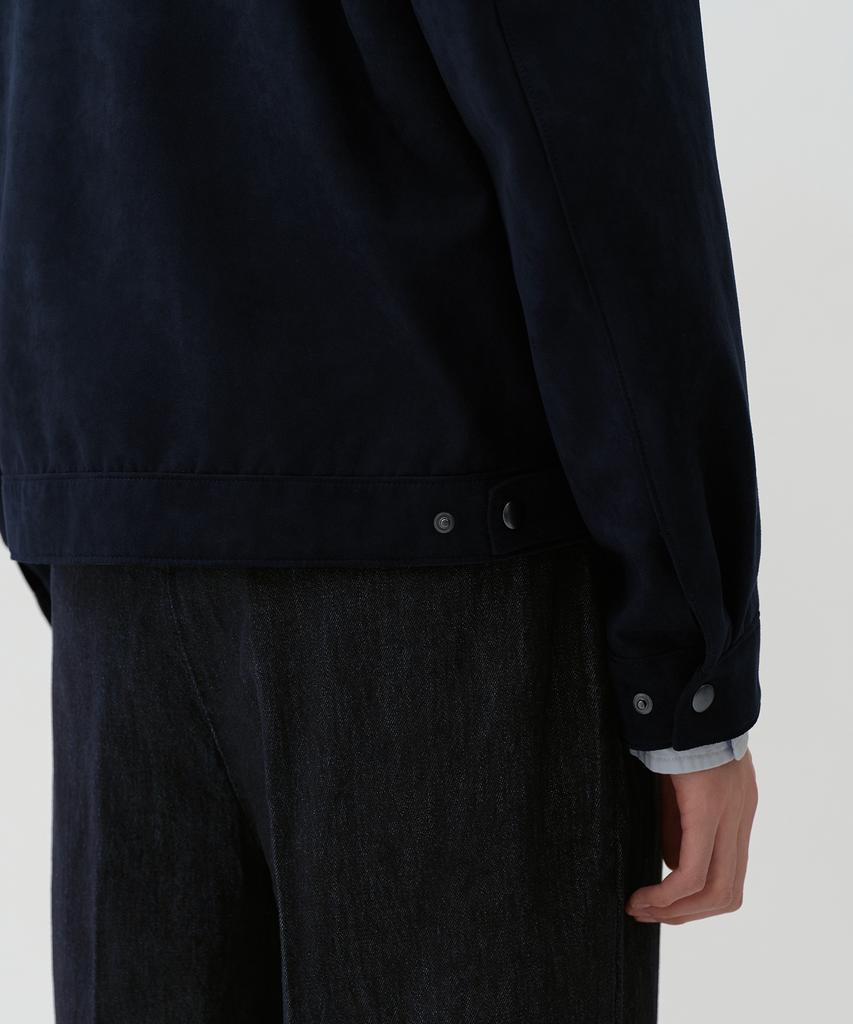 Musinsa Standard Synthetic Suede Work Jacket [Dark Navy]