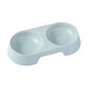 Pet Double Bowl  Concise Candy Color One Bowl  Purpose Pet Bowl