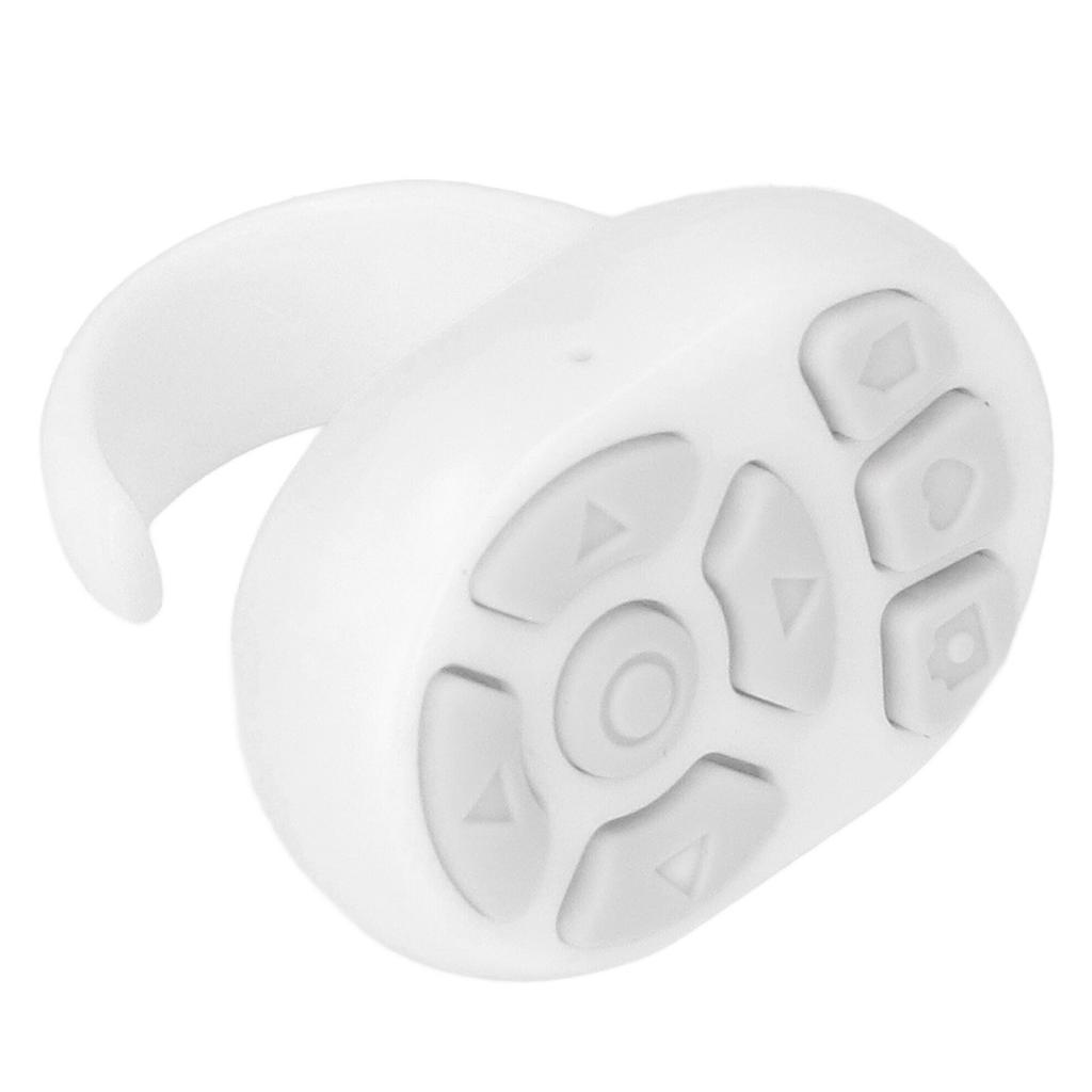 Scrolling Ring Bluetooth Camera Video Recording Remote Wireless Remote Shutter Page Turner for IOS