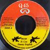 7-дюймовая пластинка DANNY ENGLISH Wow NONE Q45 1999 Ямайка Регги Ска Даб Б/у
