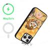 Funny Fat Tiger Phone Case Magnetic Case For IPhone 16 14 13 12 11 15 Pro Max Plus For Magsafe Wireless Charge Cover
