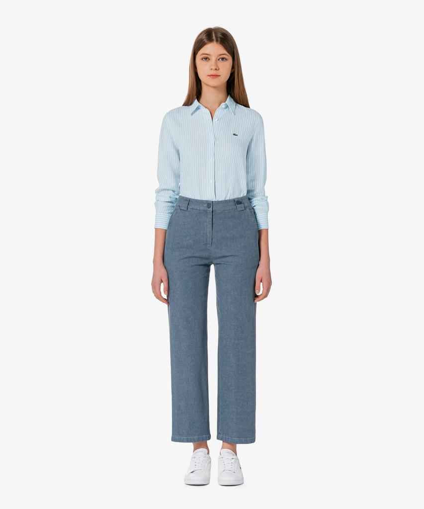 LACOSTE Женские Прямые Летние Брюки Hf020E-56G Rne