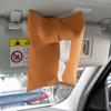 Автомобильный скрытый держатель для салфеток, коробка для подлокотника, спинки сиденья, салфетка, центральная консоль, флокированная сумка для хранения, автомобильные аксессуары