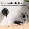 USB Rechargeable Handheld Fan Silent Cooling Power Bank Wireless Mini Play Plug Fans Summer Outdoors and Travel 2025 New
