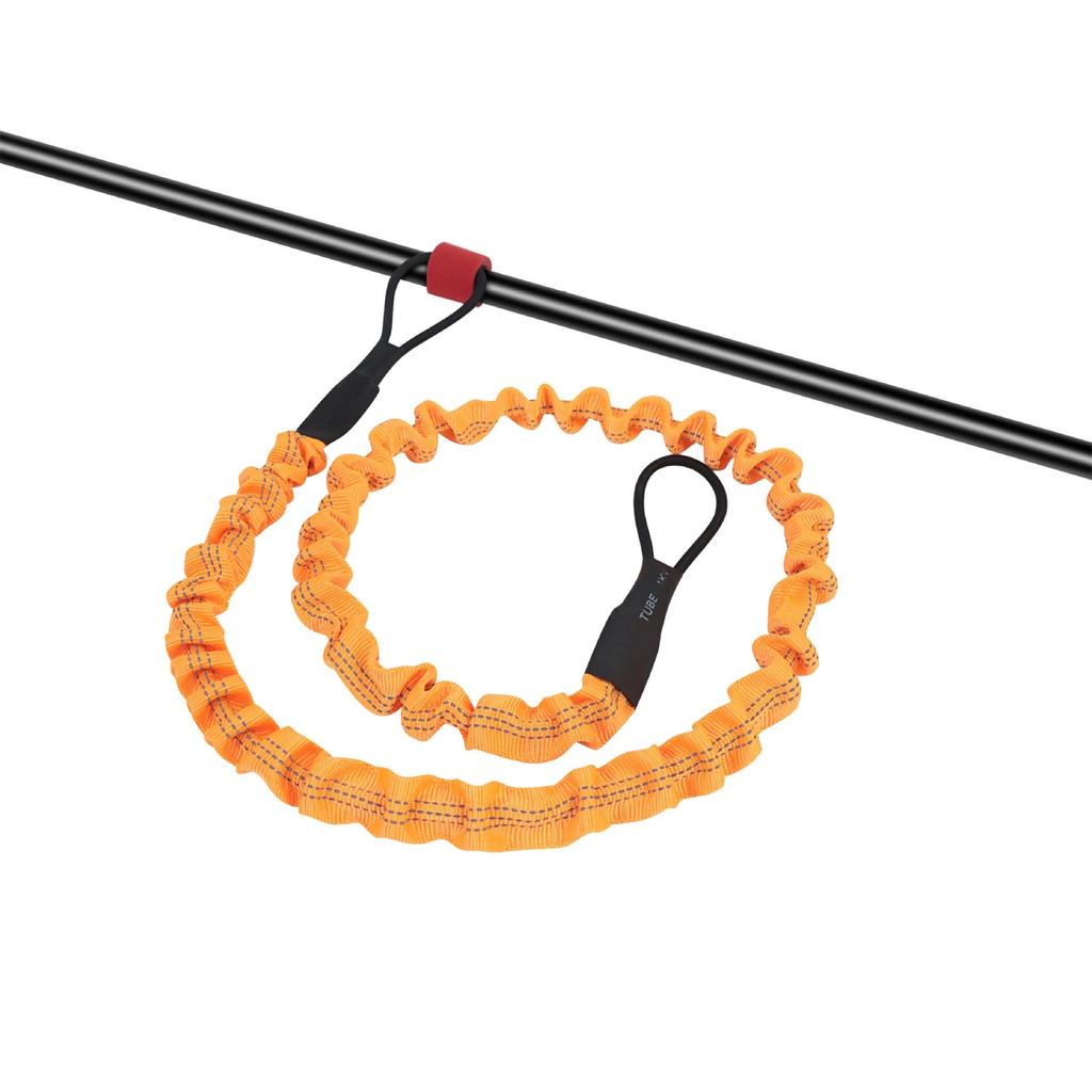 Каяк и резиновые аксессуары: Весло, Удилище, -Страховочный шнур, Растягивающийся ремень-органайзер в форме весла для каяка