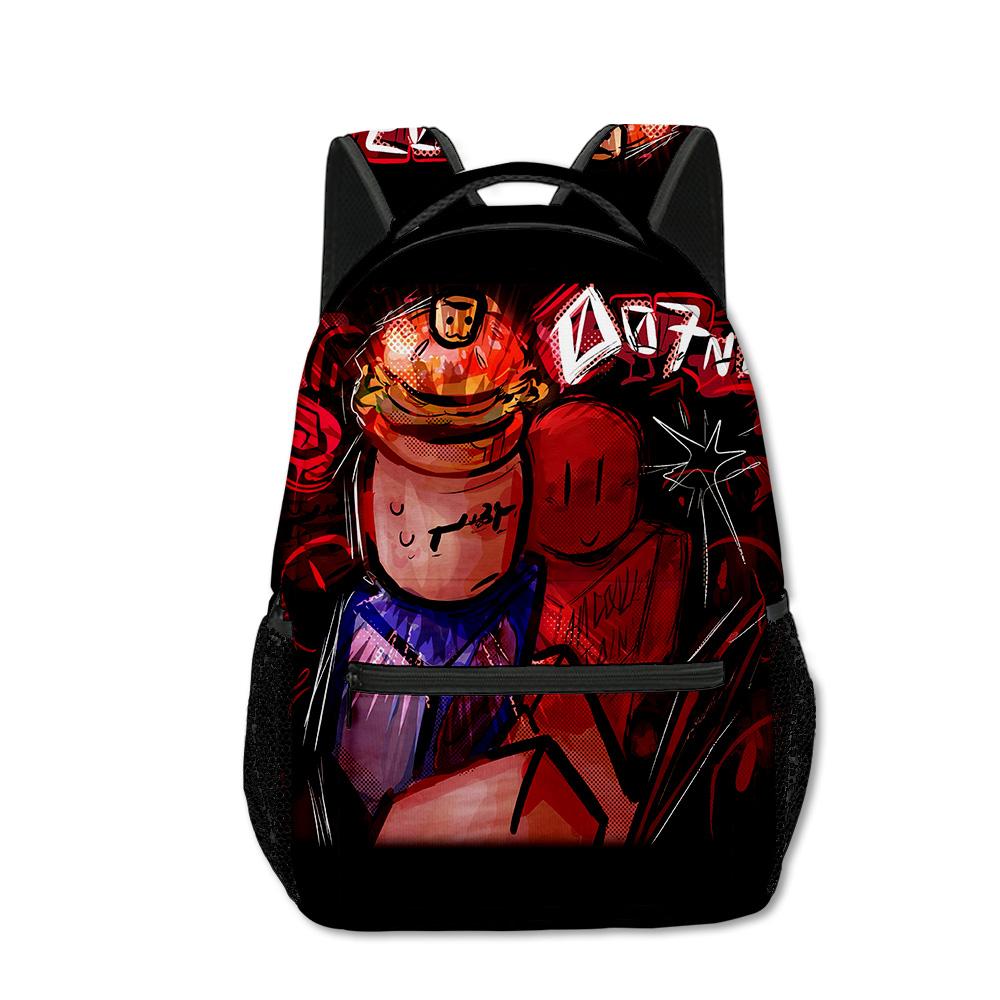 Cartoon Kpop Youthful Harajuku School Bags Unisex Gubby Plush Travel Bags 3D Print Oxford Waterproof Notebook Shoulder Backpacks