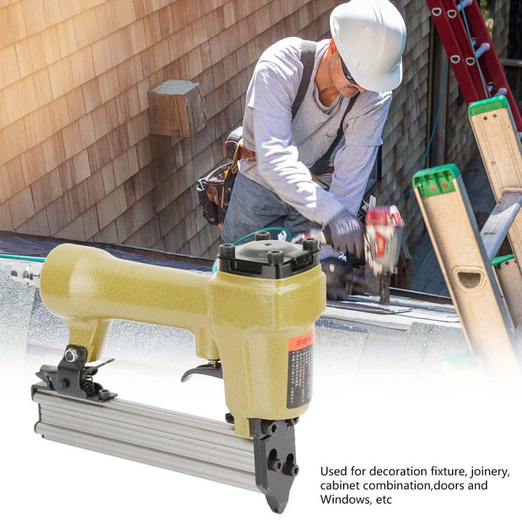 P625 Pneumatic Air Pin Nailer Air Stapler for Grain Nail 100pcs Air Nailer Length 1025mm